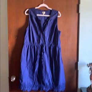 Navy blue dress